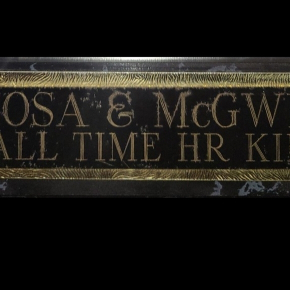 All time home run King's plaque with sammy sosa mark mcguire - Picture 3 of 5